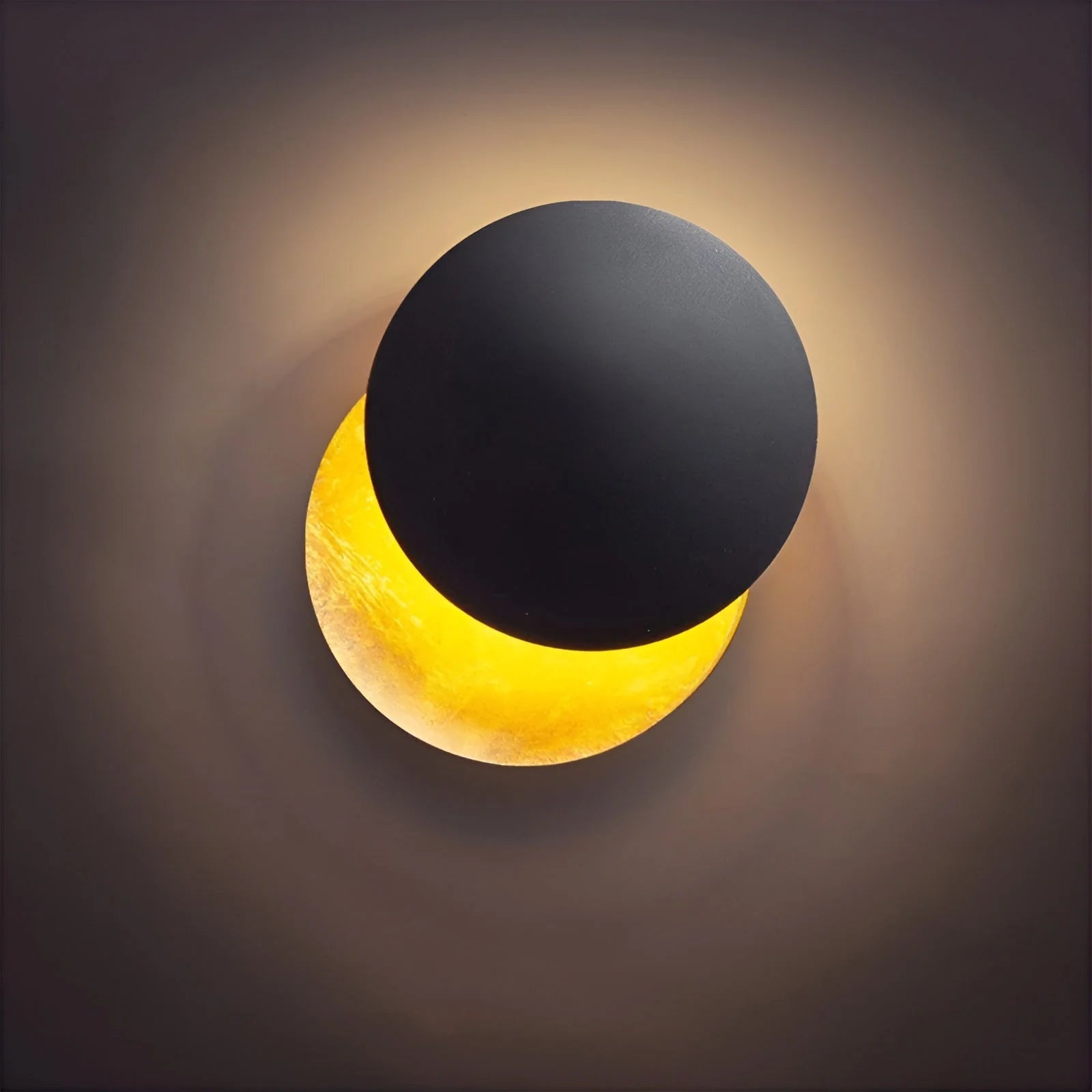 Lunara Halo | 360° Rotating LED Wall Light with Ambient Glow