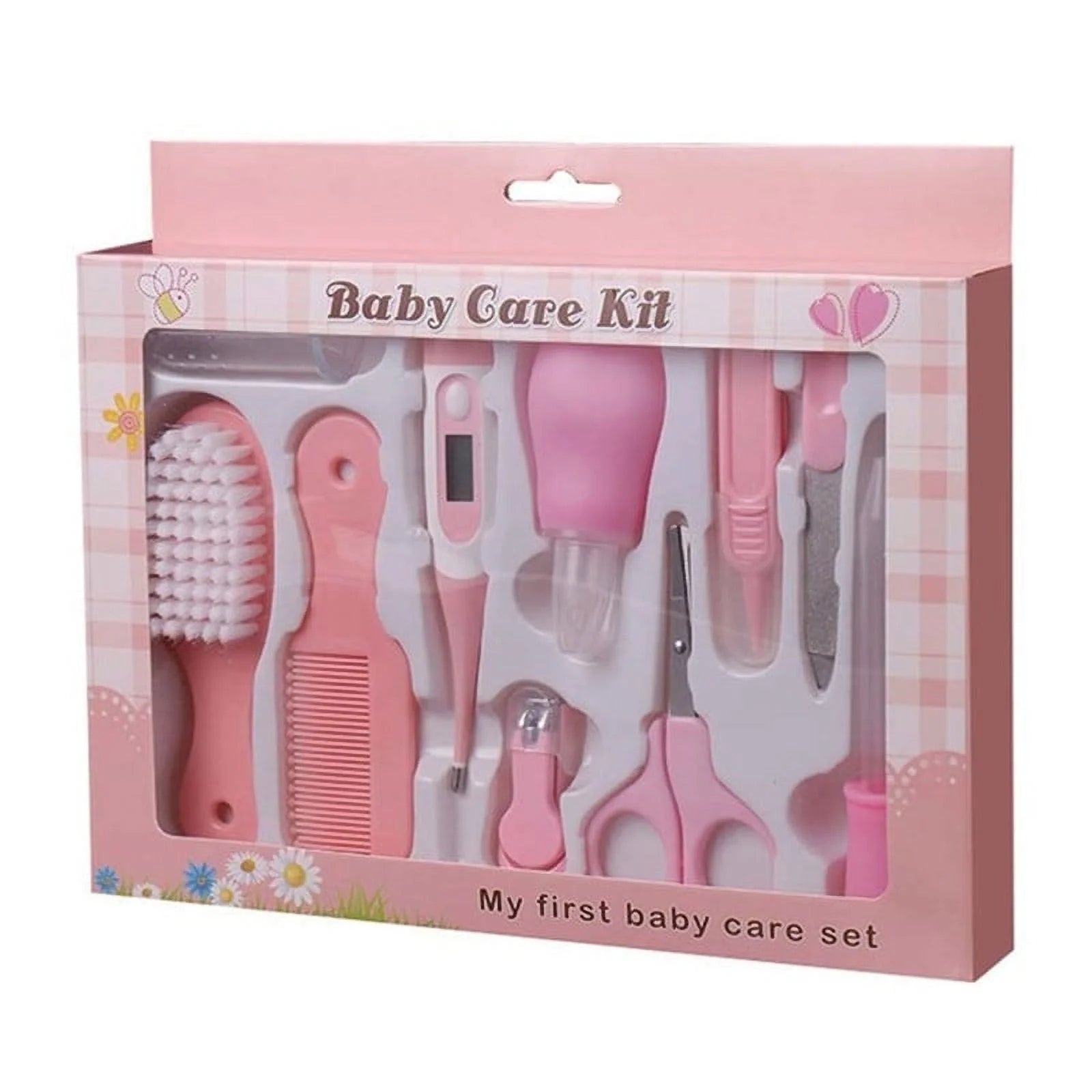10-Piece Portable Newborn Baby Care and Grooming Set