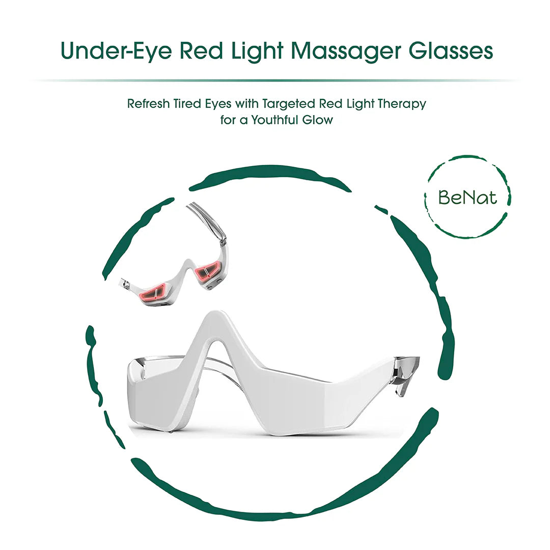 Under-Eye Red Light Therapy Rejuvenation and Relaxation System