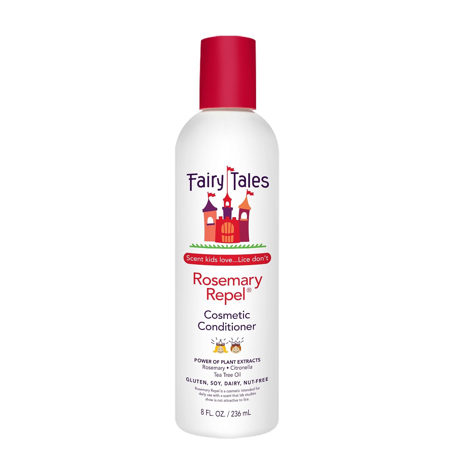 Rosemary Repel Daily Conditioner for Children – Pleasantly Scented, Lice Resistant, 32 Fl Oz (Single Pack)