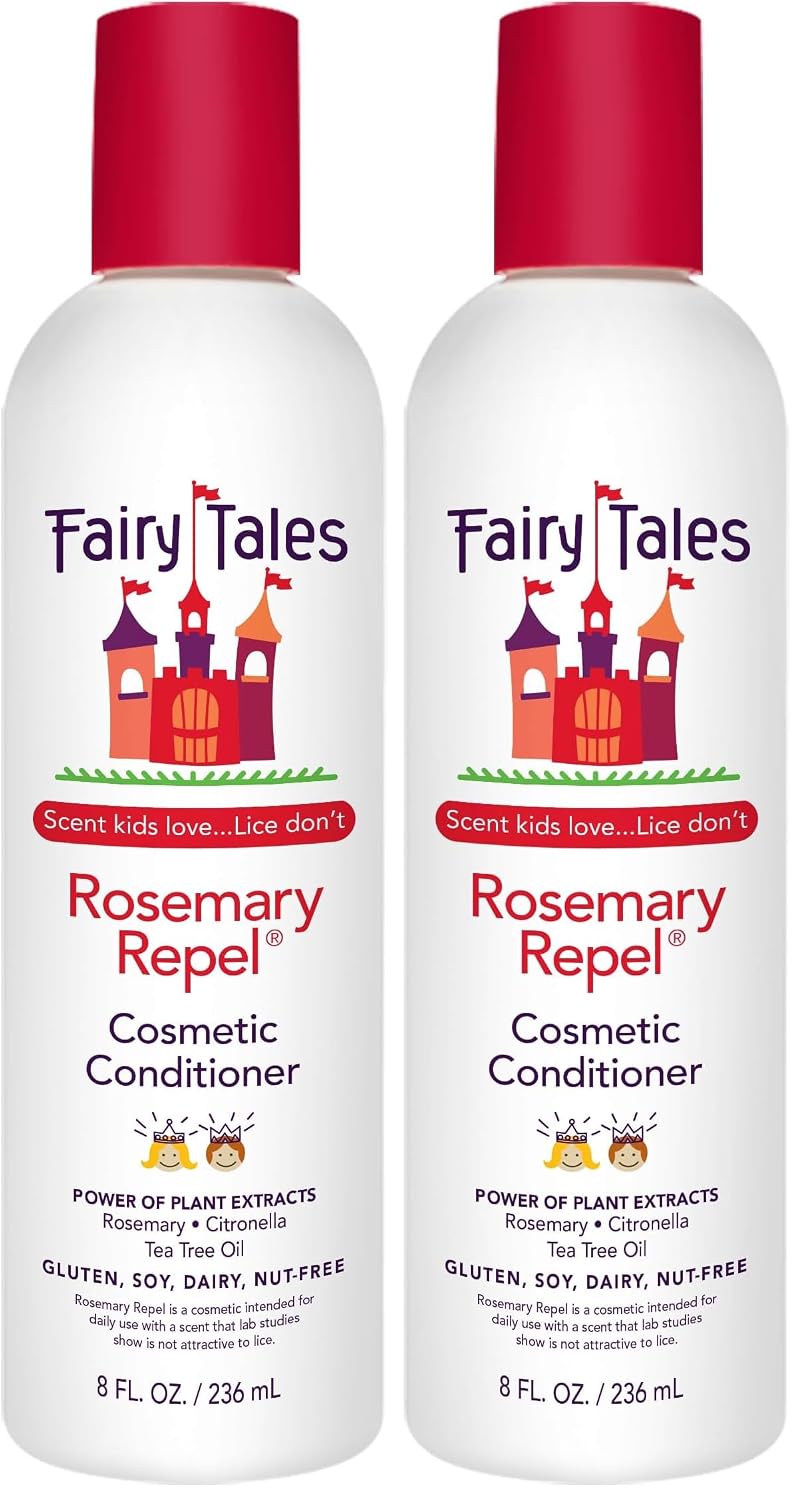 Rosemary Repel Daily Conditioner for Children – Pleasantly Scented, Lice Resistant, 32 Fl Oz (Single Pack)