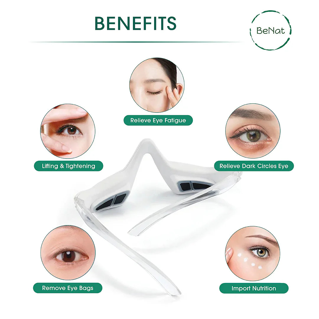 Under-Eye Red Light Therapy Rejuvenation and Relaxation System