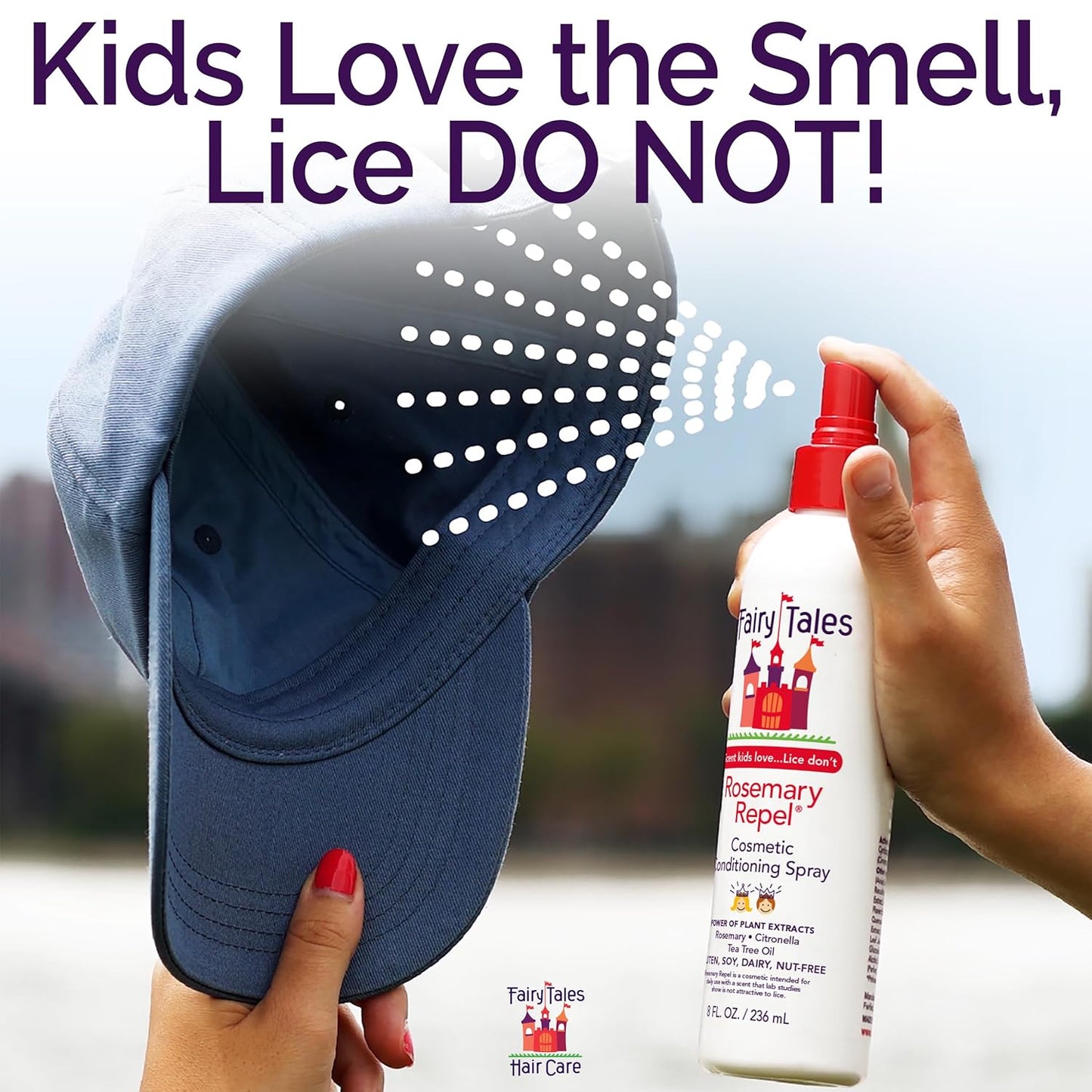 Rosemary Repel Daily Conditioner for Children – Pleasantly Scented, Lice Resistant, 32 Fl Oz (Single Pack)