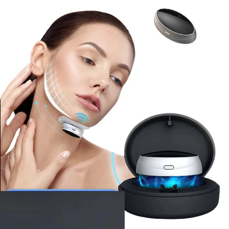 Transform Your Jawline: V-Face Electric Double Chin Device with 8 Modes & 15 Adjustable Intensities for Ultimate Contouring - H092