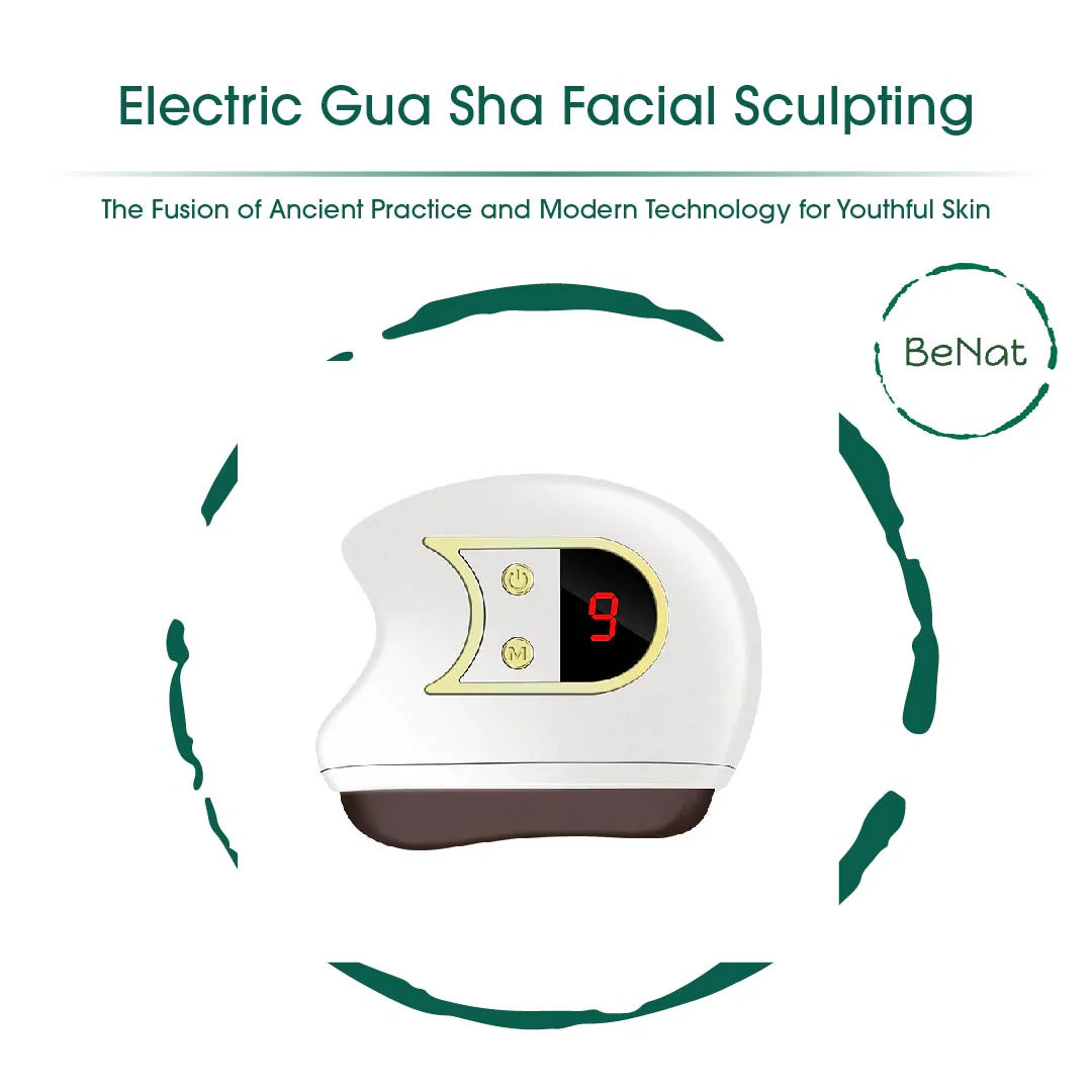 Lift, Sculpt, and Illuminate Toolkit - Set of 3 LED Therapy, Electric Gua Sha, and Microcurrent Toning Devices for Radiant Skin