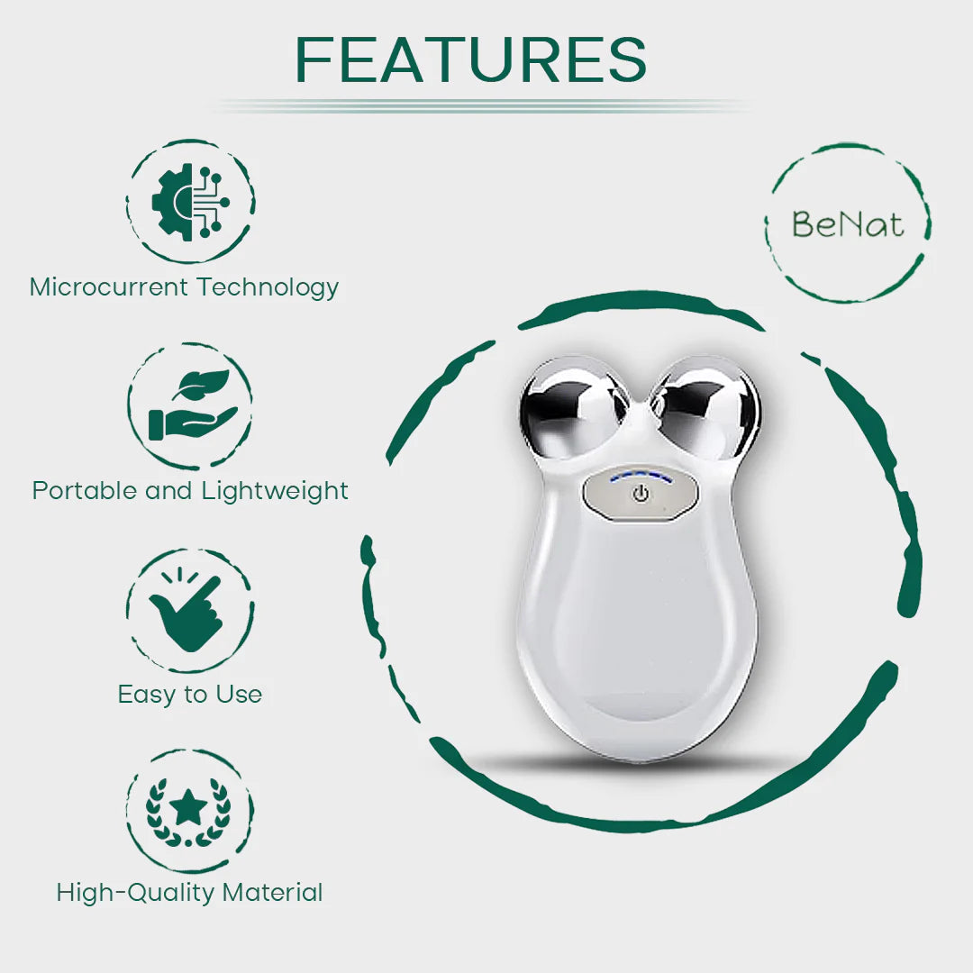 Lift, Sculpt, and Illuminate Toolkit - Set of 3 LED Therapy, Electric Gua Sha, and Microcurrent Toning Devices for Radiant Skin
