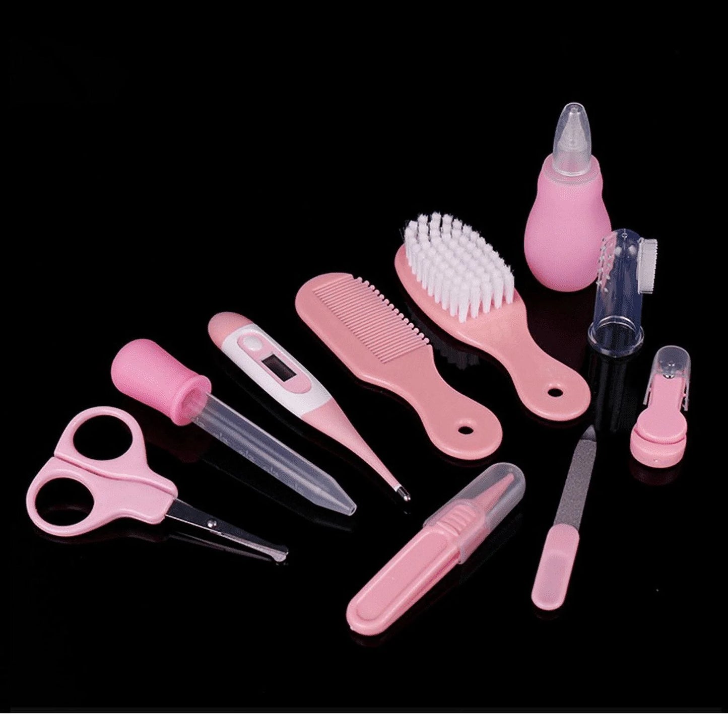 10-Piece Portable Newborn Baby Care and Grooming Set