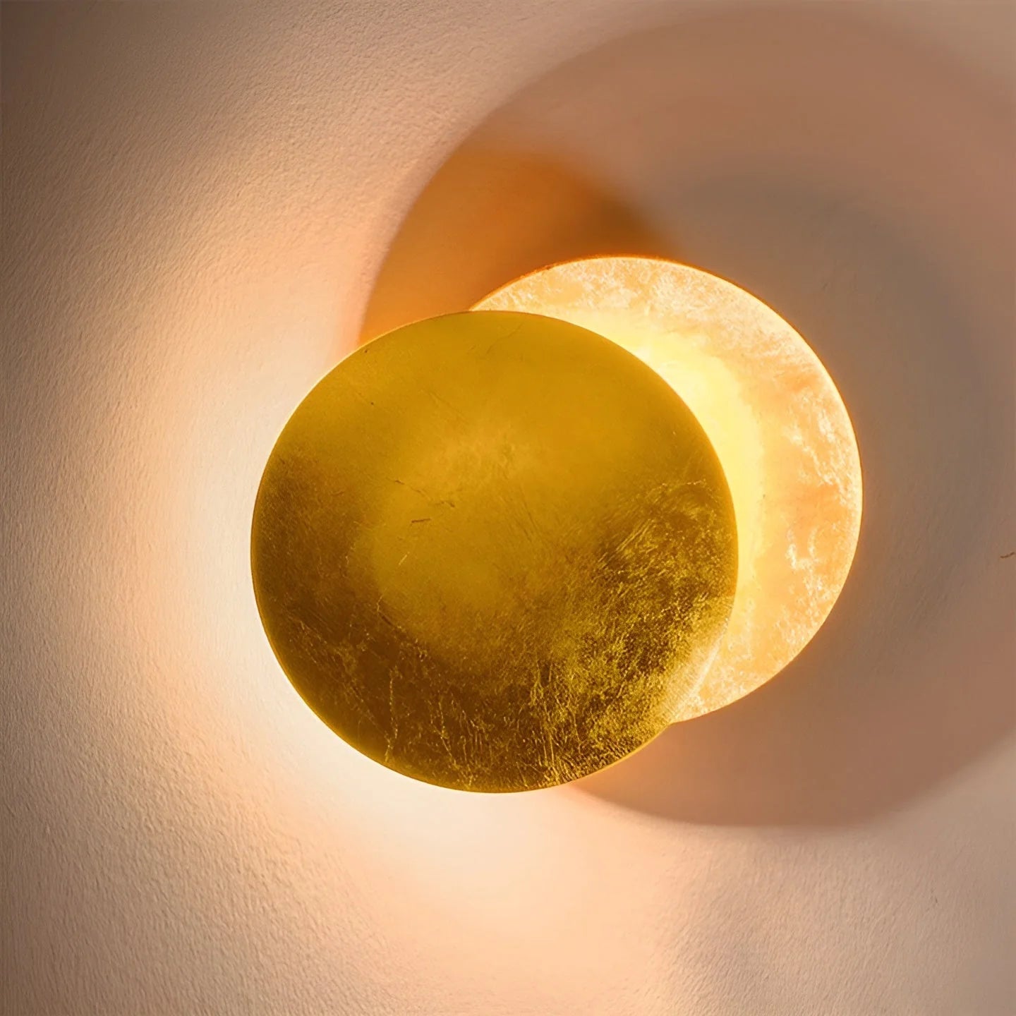 Lunara Halo | 360° Rotating LED Wall Light with Ambient Glow