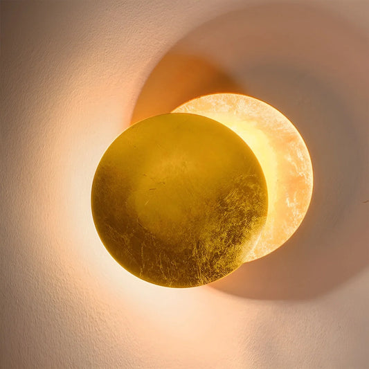 Lunara Halo | 360° Rotating LED Wall Light with Ambient Glow