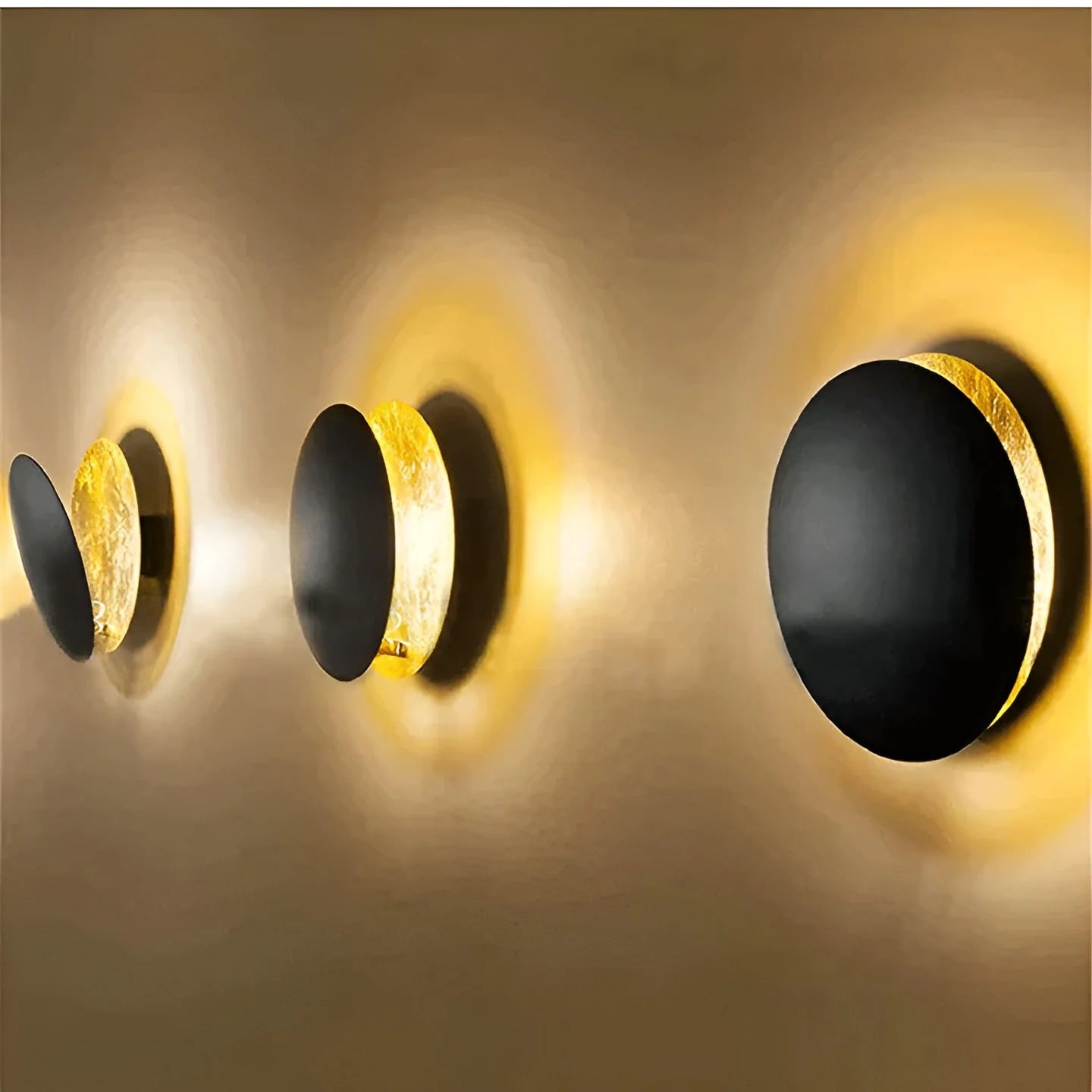 Lunara Halo | 360° Rotating LED Wall Light with Ambient Glow