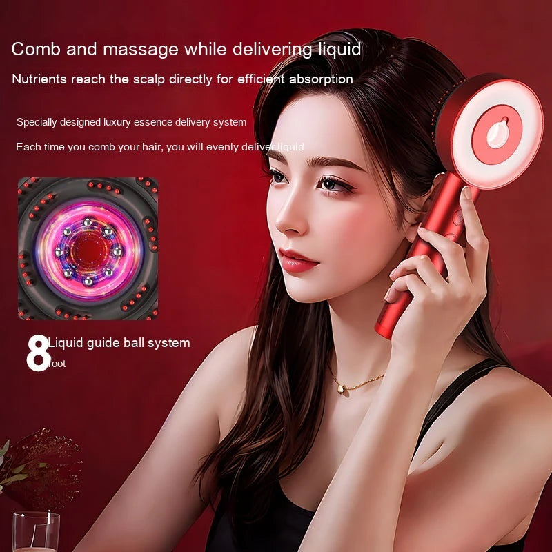 Infrared Scalp Massager and Hair Care Comb